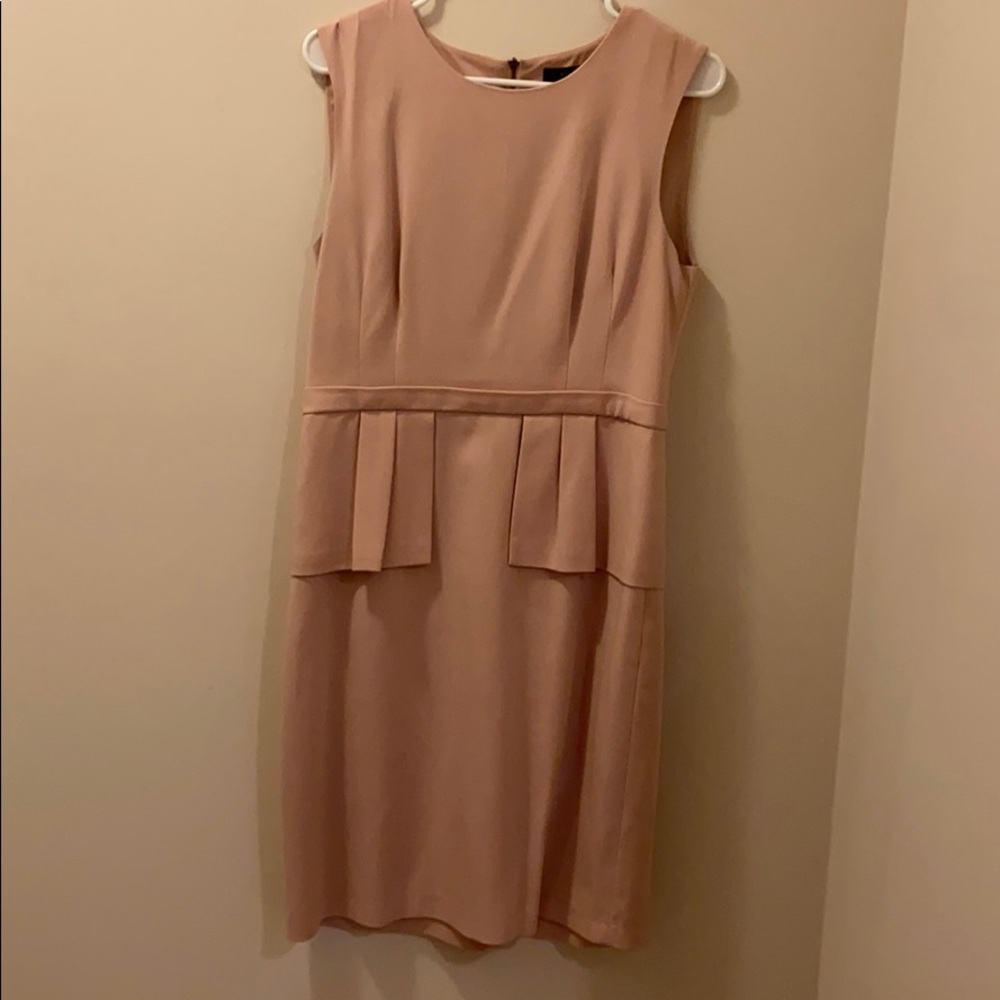 BCBG Peplum Dress- Pink